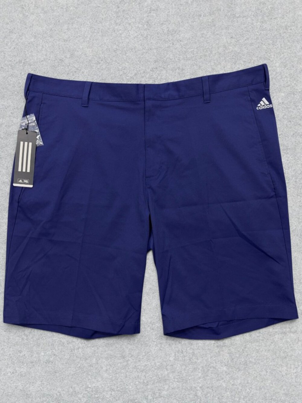 Adidas Golf Shorts Mens 40 Indigo Blue Premium Stretch Performance B32572 NWT